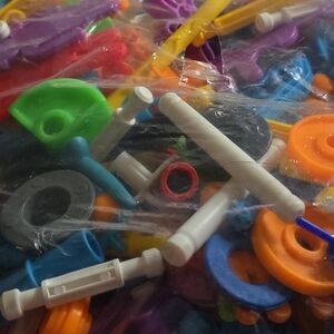 BULK SET OF TINKER TOYS Build Craft Create Colorful Building Blocks Set for Kids